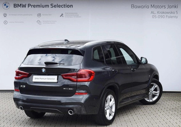 BMW X3 cena 184900 przebieg: 78310, rok produkcji 2019 z Hajnówka małe 121